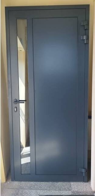 Aluminija termodurvis RAL 7016 antracīts