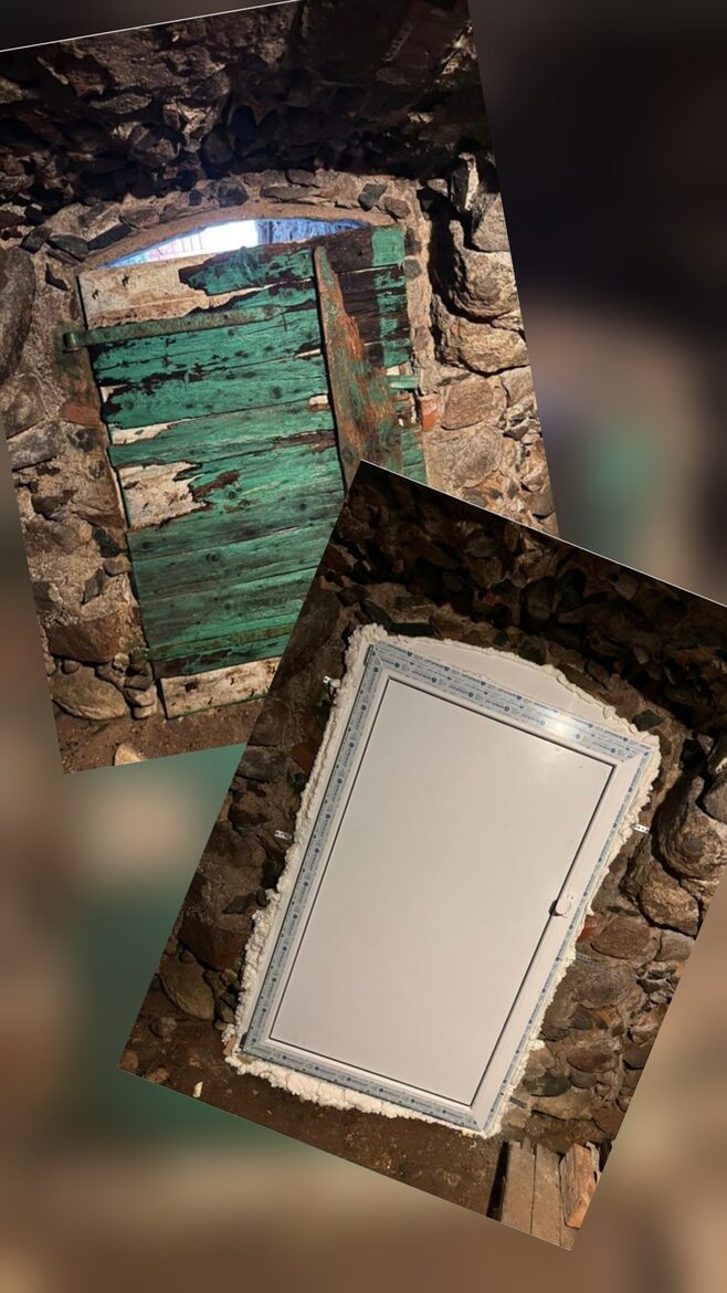 lētas pagraba durvis